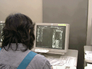 手作業で