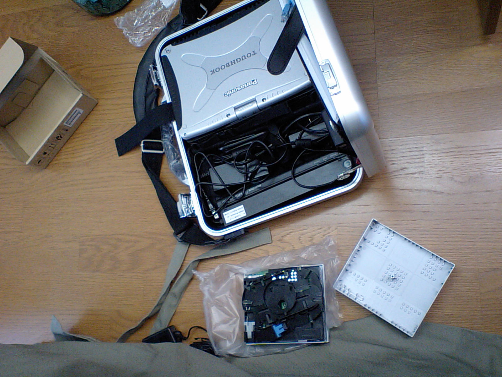 持ってきたPC