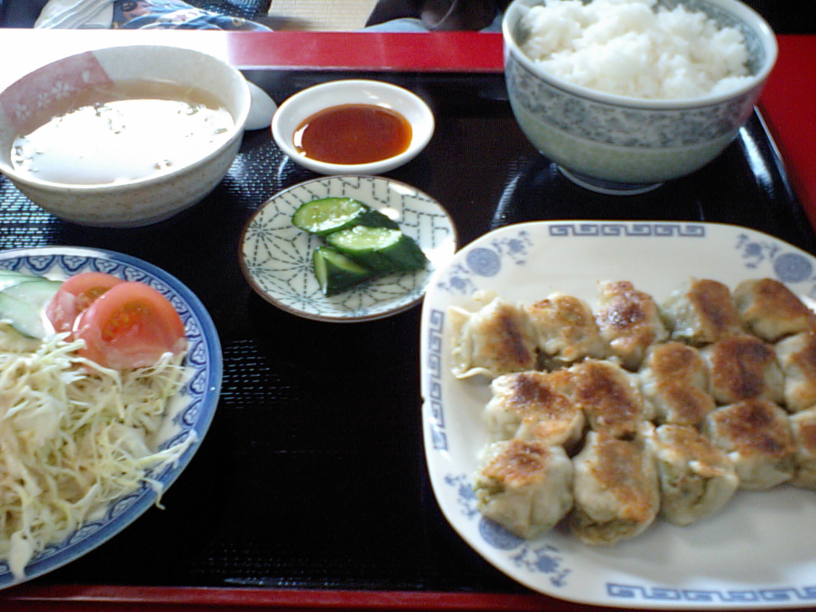 一口餃子