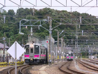 701系洗車