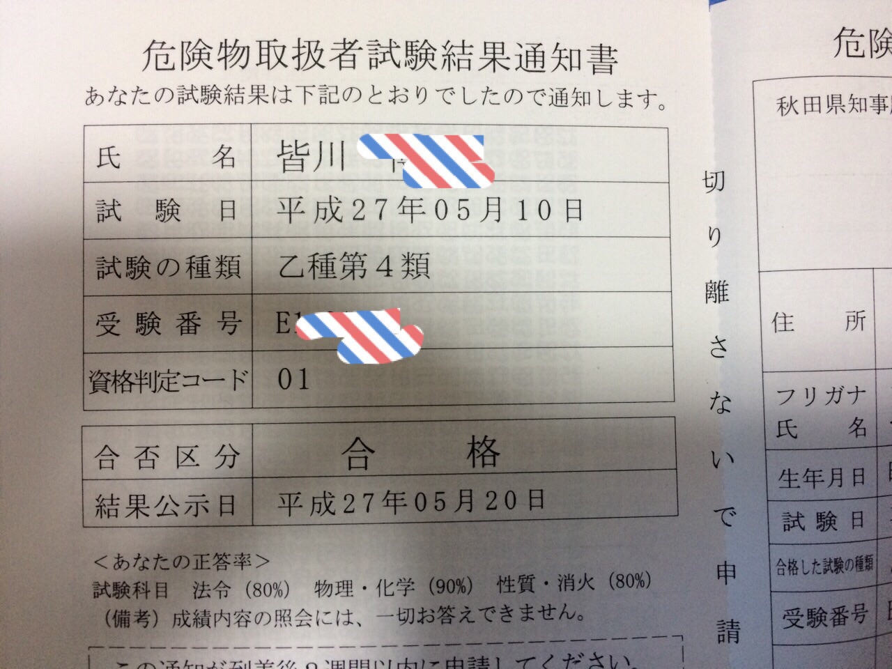 結果