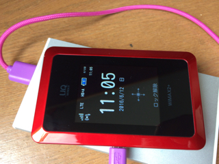 mineoでLTE