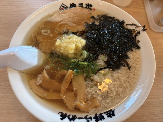 背脂生姜ラーメン